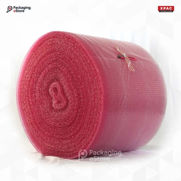 Small Bubble Roll – Pink Antistatic | 91m - Image 2